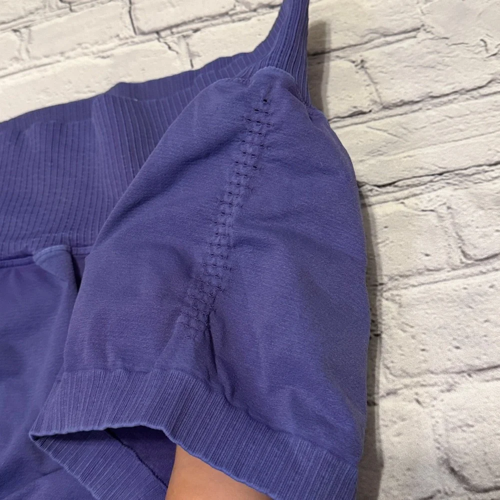 NWOT FP Movement Good Karma Running Shorts - Deep Sea - Size XL - Picture 7 of 16
